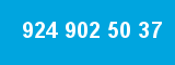 924 902 50 37 924 902 50 37